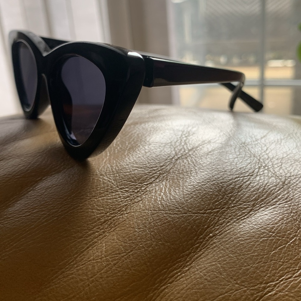 Le Specs x Adam Selman’a The Last Lotlita Cat Eye Sunglasses NWOT - Picture 4 of 5